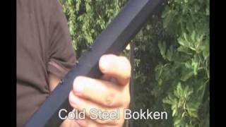 Cold Steel Bokken Destructive Testing [upl. by Caritta]