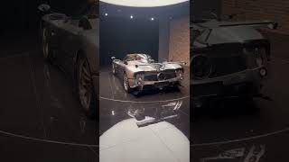 Pagani Zonda 760 Roadster finished in Liquid Metal 😱 automobile [upl. by Atokad]