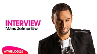 Melodifestivalen 2015 Måns Zelmerlöw  Heroes Interview  wiwibloggs [upl. by Vevine]