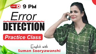 Error Detection  Best Tricks  Spotting Errors  Suman Sooryawanshi Maam  Ocean Gurukuls [upl. by Atteram]