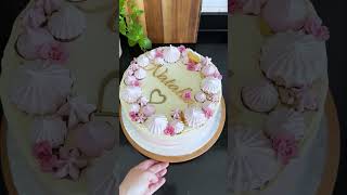 Prosty tort z owocami 🍓🍒 orchideli przepis cake recipe [upl. by Tellford707]