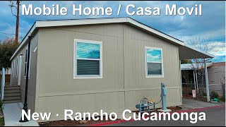 New double wide Manufactured Home  Mobile Home 8389 Baker Ave 92 Rancho Cucamonga Ca 91737 [upl. by Tnecnev]