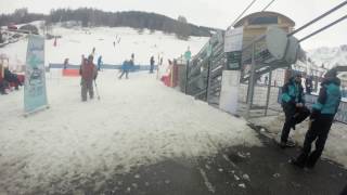 Plagne Bellecote to Les Arcs 1950 Timelapse [upl. by Jones121]