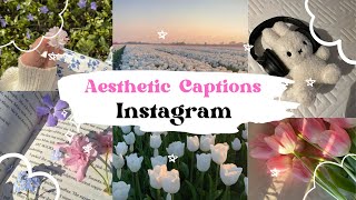 20 Aesthetic Instagram Captions That Will Make Your Posts Go Viral [upl. by Oderf]