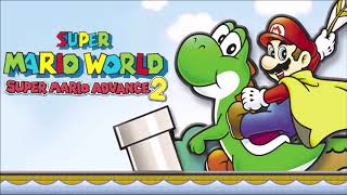 Super Mario World Super Mario Advance 2  Overworld Normal Soundtrack [upl. by Olmsted]