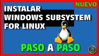 ✅Cómo INSTALAR el SUBSISTEMA de Windows para Linux 🔴 en Windows 11 10  WSL para Android [upl. by Martinsen473]