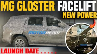 2024 Mg Gloster Facelift Is Better Then Fortuner Facelift  Gloster Facelift All details Leaked [upl. by Zoellick]