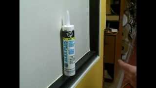 Caulking Tips  Siliconized Caulk [upl. by Jauch]