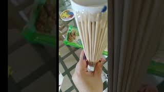 bamboo skewers craft idea easy part 3 [upl. by Farleigh]