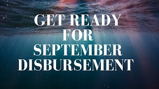 get ready for September disbursement agpg funding disbursement [upl. by Ragucci757]