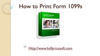 How to Print Form 1099s [upl. by Spanjian]