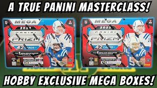 GETTING PANINID 2023 Panini Prizm Football Hobby Exclusive Mega Box [upl. by Dominique]