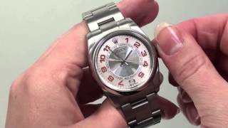 How to Set the Time and Date on the Rolex DayDate  SwissWatchExpo [upl. by Mccollum15]