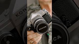 Konica Autoreflex the 35mm SLR that can change from full to a halfframe on the same film WOW 😮 [upl. by Lilllie567]