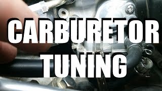 How to Tune Yamaha ATV Carburetor [upl. by Euqnom]