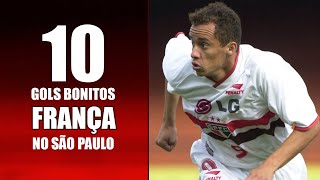 10 GOLAÇOS DE FRANÇA COM A CAMISA DO SÃO PAULO 19962002 [upl. by Krutz660]