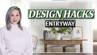 DESIGN HACKS 5 Things Every Entryway Needs  Julie Khuu [upl. by Enilada]