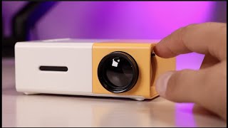 YG300 Mini LED Projector Review 1 Year Later [upl. by Pravit239]