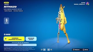 FORTNITE BAILE RITMAZO [upl. by Novihs940]