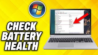 How To Check Battery Health in Laptop 2024 [upl. by Guthry364]