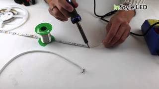 LED Strip Lights – How do I solder LED tape [upl. by Ethelyn421]