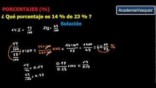 Hallar el Porcentaje del Porcentaje Ejercicio 1 [upl. by Posehn]