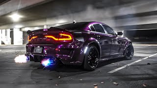 THE MOST ILLEGAL FLAME TUNED HELLCAT REDEYE [upl. by Irpak]