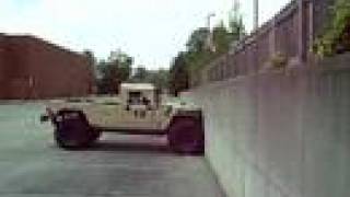 Humvee Climbing Vertical Wall 1 [upl. by Yehsa]