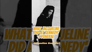 What Jacqueline did at Kennedy’s funeral that made her the center of attention usa celebrity [upl. by Aridan]