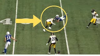 Steelers Defensive Back Damontae Kazee Ejected For Disgusting Hit On Michael Pittman [upl. by Nepets]