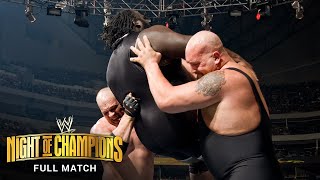 FULL MATCH Kane vs Mark Henry vs Big Show  ECW Championship Match WWE Night of Champions 2008 [upl. by Ayimat]