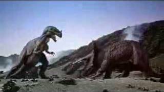 Ceratosaurus vs Triceratops from 1 Million Years BCflv [upl. by Athalia910]