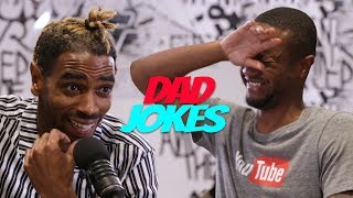 Dad Jokes  You Laugh You Lose  Dormtainment vs Dormtainment Pt 1  All Def [upl. by Imorej]