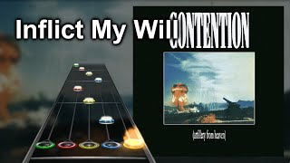 Contention  Inflict My Will  Guitar Chart Preview [upl. by Eitsirk890]