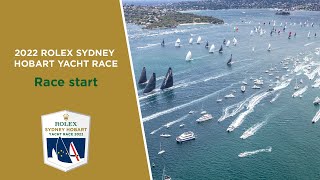 2022 Rolex Sydney Hobart Yacht Race  Start  Live broadcast [upl. by Iznekcam]