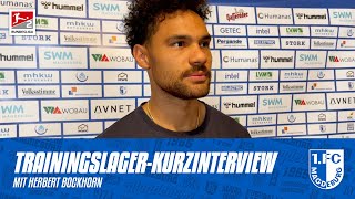 „Das Trainingsniveau ist sehr gut“  Kurzinterview mit Herbert Bockhorn [upl. by Gemma]