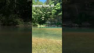 Clear water at Spavinaw Creek AR flyfishing [upl. by Jesher]