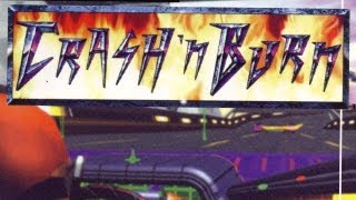 Classic Game Room  CRASH N BURN review for Panasonic 3DO [upl. by Munshi]