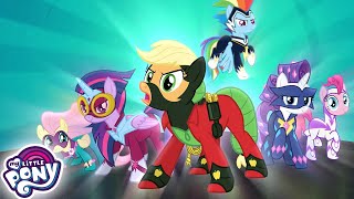 My Little Pony en español 🦄 Las Power Ponis  La Magia de la Amistad  Episodio Completo [upl. by Neeroc51]