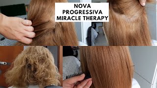 TESTANDO A NOVA PROGRESSIVA MIRACLE THERAPY PROHALL EM CABELO COM QUÍMICA MUITO DANIFICADO E POROSO [upl. by Anitnamaid339]