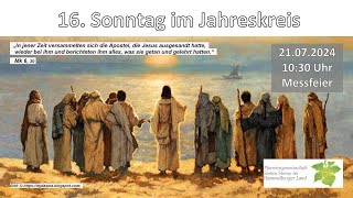 Gottesdienst 21072024 Stadtpfarrkirche Hammelburg [upl. by Aivan]