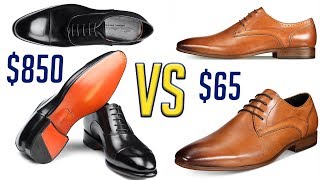 Splurge or Steal Dress Shoes 850 Santoni VS 65 Bar3  Mens Fashion 2017  Gents Lounge [upl. by Blau]