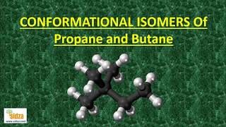 Conformational isomers of Propane and Butane [upl. by Damiano301]