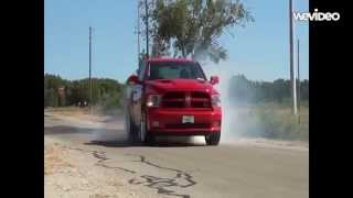 Ram RT Burnout With Headers [upl. by Lamar]