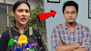 এইমাত্র মিডিয়ার সামনে শিমুলকে কি বললেন মেহজাবিন চৌধুরী  Shimul Sharma  bachelor point Season 4 [upl. by Anyd260]