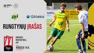 NorDan Business Minifootball CUP IKI  Girteka  5 turas [upl. by Banky188]