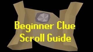 OSRS  Beginner Clue Scroll Guide  Every Clue Step [upl. by Selmner]