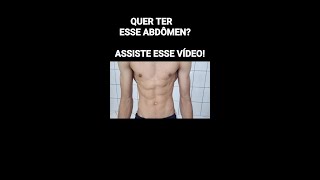 3 exercícios pra te deixar com six pack abdômen em casa shorts [upl. by Shivers]