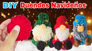 TUTORIAL duendes o Gnomos de Navideños Fácil de Hacer para Navidad [upl. by Ahsaya]