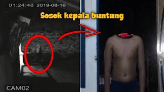 Sosok Hantu tanpa kepala terekam cctv 5 video yang merekam penampakan hantu dan hal menyeramkan [upl. by Eirak661]